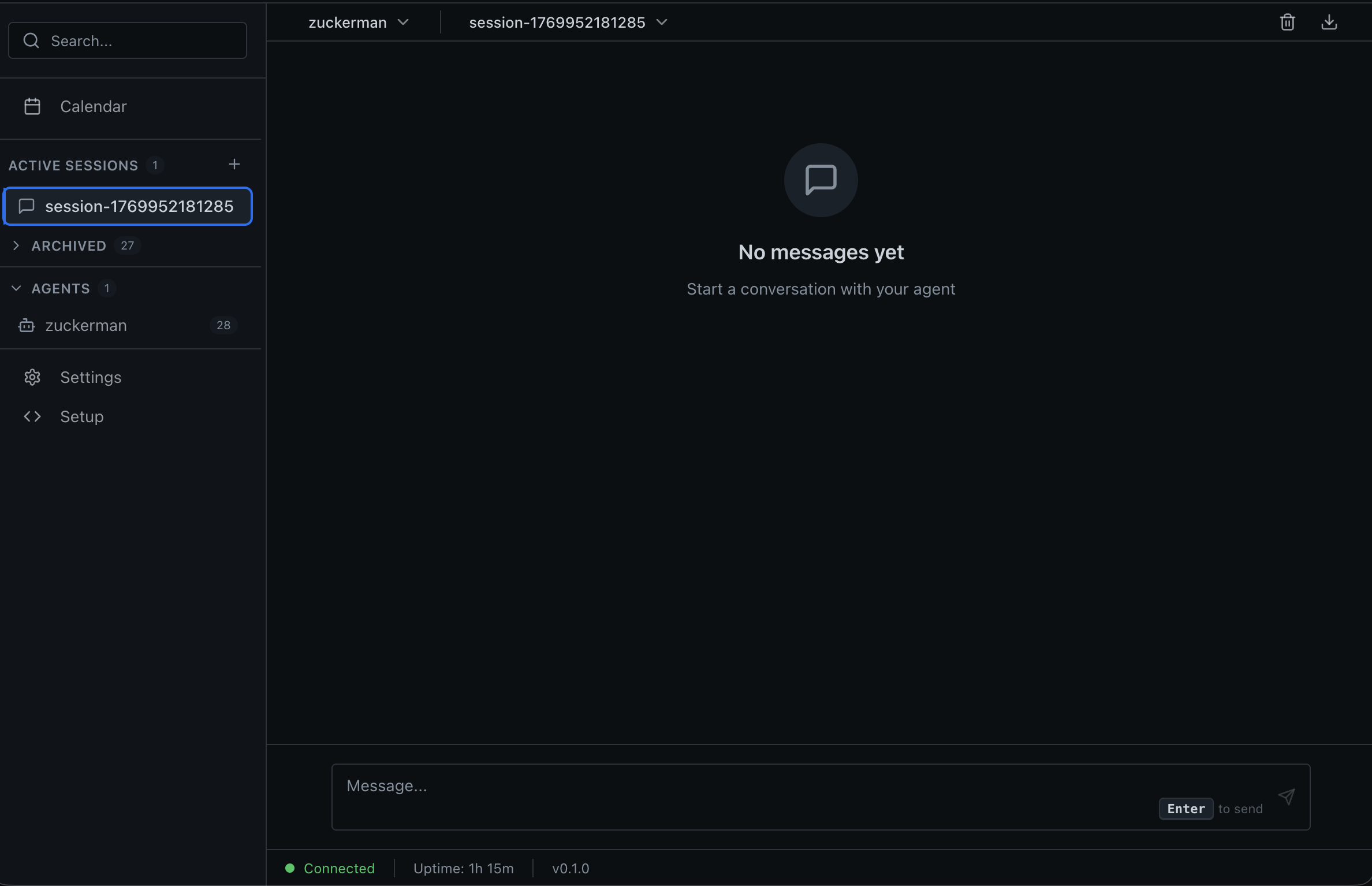 Zuckerman Screenshot